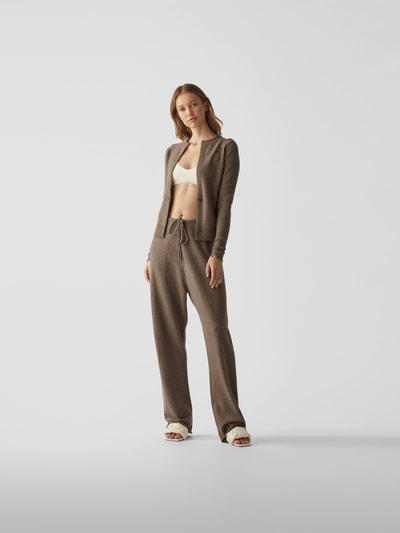 Extreme Cashmere Strickjacke aus Kaschmir Dunkelgrün 1