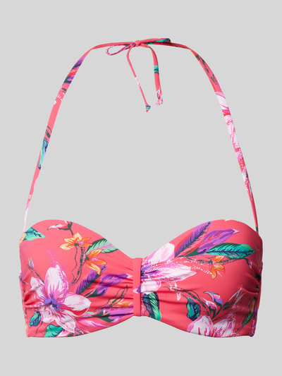 LASCANA Bikinitop met halter, model 'Malia' Felroze - 1