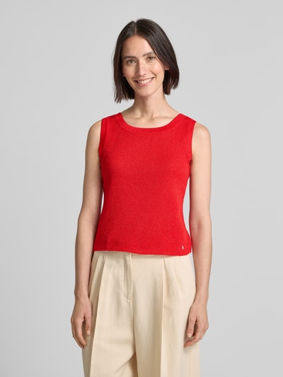 monari Tanktop in Strick-Optik Cognac 4