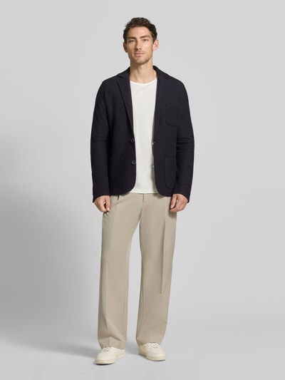 CINQUE slim fit 2-knoops colbert model 'LENTINI' Marineblauw - 1