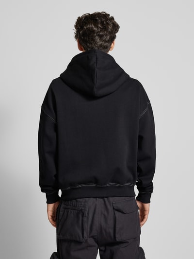 Low Lights Studios Sweatjacke mit Label-Print Black 5