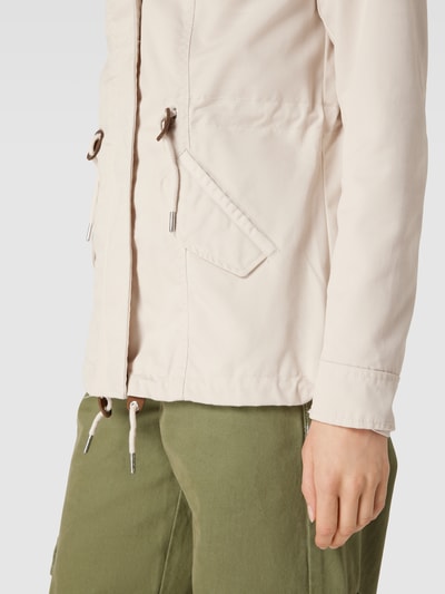Only Parka z detalem z logo model ‘LORCA’ Brudny biały 3