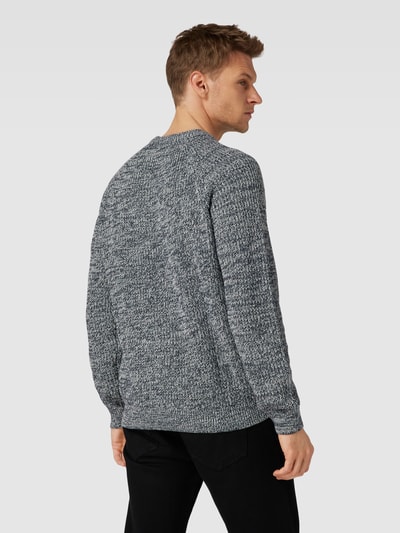 Tom Tailor Gebreide pullover met kabelpatroon Blauw - 5