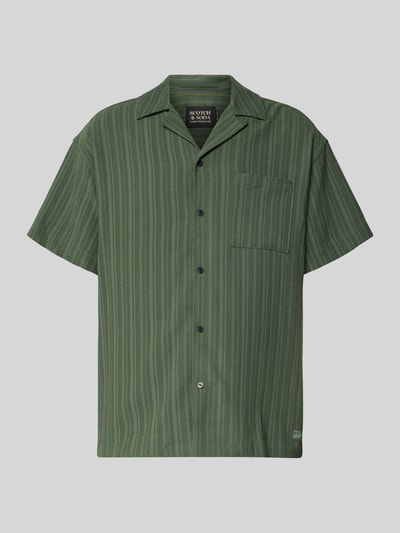 Scotch & Soda Freizeithemd mit Reverskragen Oliv 2