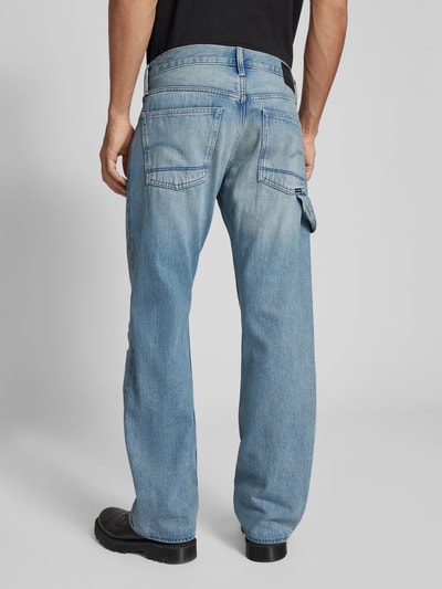 G-Star Raw Bootcut fit jeans met labelpatch, model 'Lenney' Lichtblauw - 5