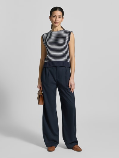 Weekend Max Mara Regular fit Spencer met all-over motief Model 'JANDA' Marineblauw - 1