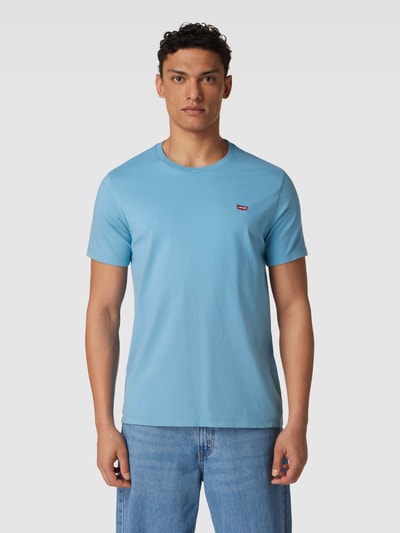 Levi's® T-shirt met ronde hals Lichtblauw - 4