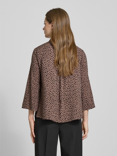 Christian Berg Woman Hemdbluse mit Knopfleiste Mittelbraun 5