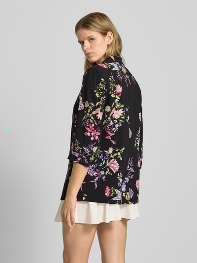 Pieces Regular fit blazer met 3/4-mouwen, model 'BOSELLA' Zwart - 5