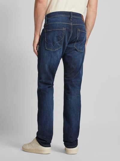 Pepe Jeans Regular Fit Jeans im 5-Pocket-Design Modell 'Cash' Jeansblau 5