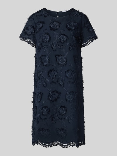 ZABAIONE Mini-jurk met gehaakt kant Marineblauw - 2