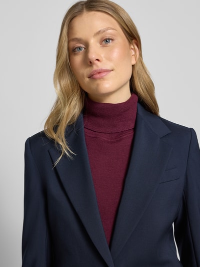 Tom Tailor Regular fit turtleneck van een mix van katoen en viscose Bordeaux - 3