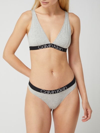 Calvin Klein Underwear Triangel-BH mit Lyocell-Anteil Hellgrau Melange 1