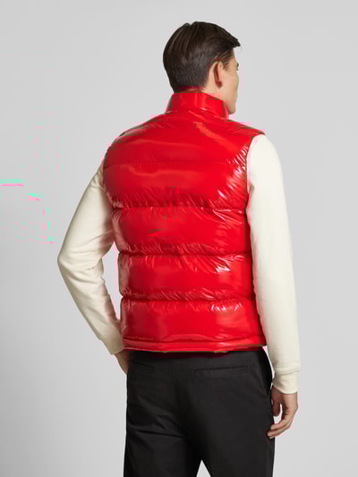 HUGO Regular Fit Steppweste aus wasserabweisendem Material Modell 'BALTINO2541' Rot 5