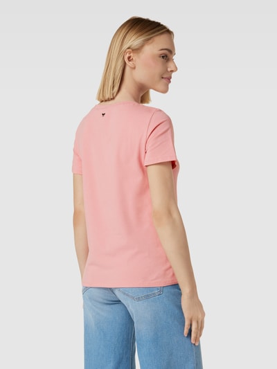 Weekend Max Mara T-Shirt mit Rundhalsausschnitt Modell 'MULTIF' Altrosa 5