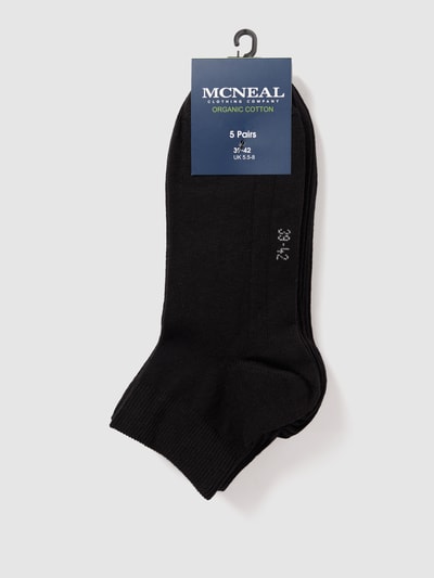 MCNEAL Socken mit Label-Detail im 5er-Pack Black 3