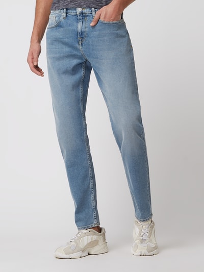 Armedangels Tapered Fit Jeans mit Stretch-Anteil Modell 'Aaro' Blau 4