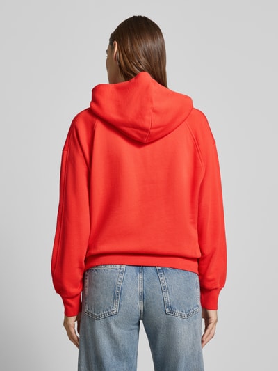 Marc O'Polo Regular fit hoodie van puur katoen Lichtrood - 5