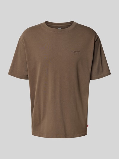 Levi's® Vintage Fit T-Shirt mit Label-Stitching Khaki 2