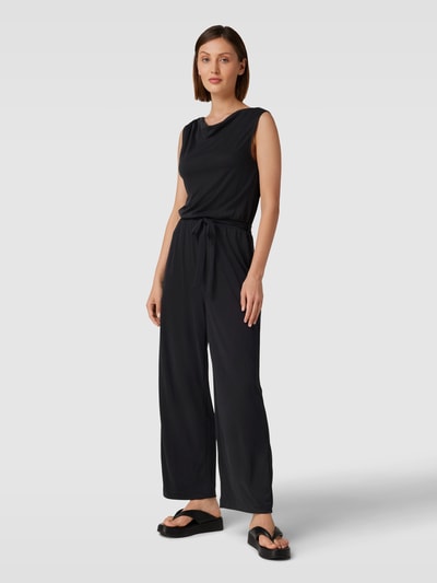 s.Oliver BLACK LABEL Jumpsuit mit Bindegürtel Black 4