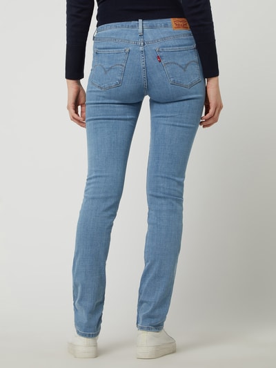 Levi's® 300 Shaping Slim Fit Mid Rise Jeans mit Viskose-Anteil Modell '312' Hellblau 5