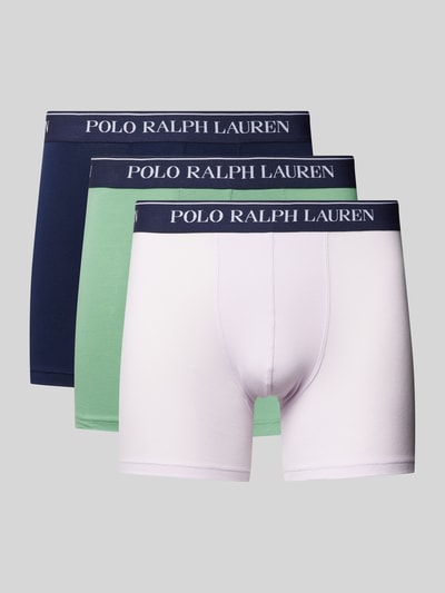 Polo Ralph Lauren Underwear Boxershorts mit elastischem Label-Bund im 3er-Pack Flieder 1