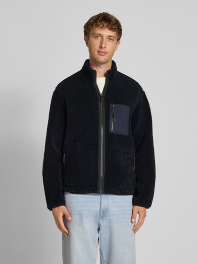 Marc O'Polo Denim Kurtka o kroju regular fit z futerkiem Granatowy 4