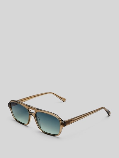 MessyWeekend Pilot Sonnenbrille Modell 'BURT' Hellgruen 3