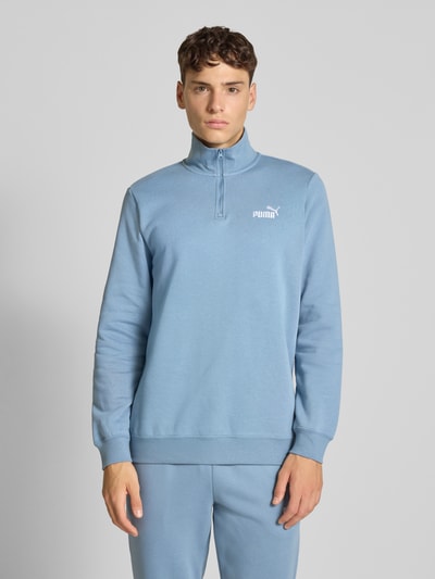 PUMA PERFORMANCE Sweatshirt met labelstitching Lichtblauw - 4