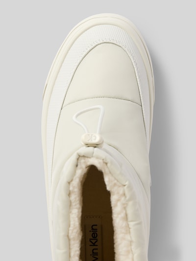 Calvin Klein Jeans Snowboots mit Label-Detail Weiss 3