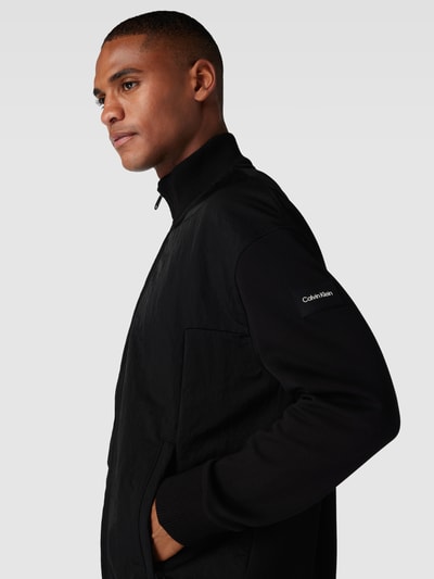 CK Calvin Klein Blouson mit Stehkragen und Eingrifftaschen Black 3