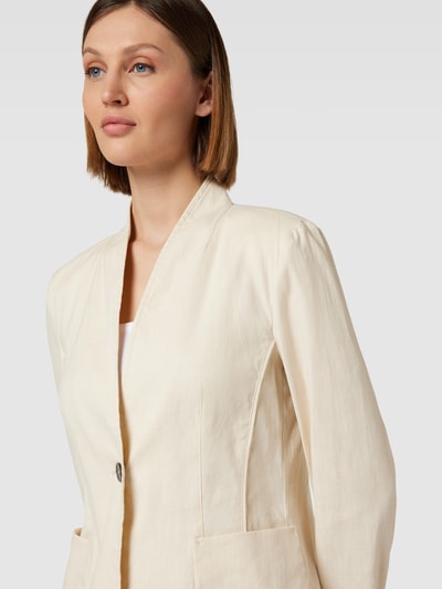 Marc Cain Blazer met steekzakken Beige - 3