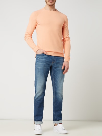 DENHAM Sweatshirt met raglanmouwen Abrikoos - 1