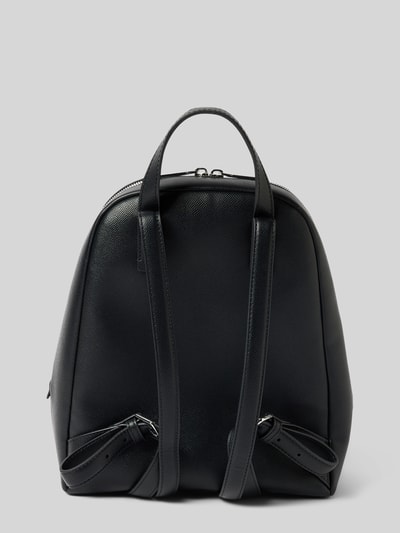 CK Calvin Klein Rucksack in Leder-Optik Modell 'CK MUST DOME' Black 4