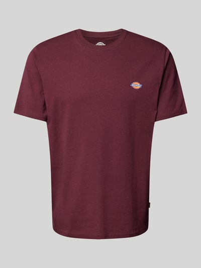 Dickies T-Shirt mit Label-Print Modell 'MAPLETON' Bordeaux 2