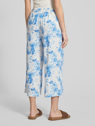 Vero Moda Spodnie szerokie o luźnym kroju z mieszanki wiskozy i lnu model ‘MYMILO’ Złamany biały 5