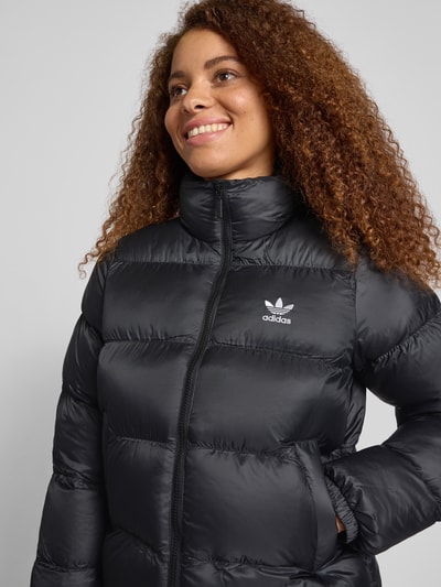 adidas Originals Regular Fit Steppjacke mit Logo-Stitching Black 3