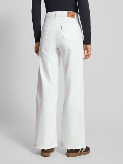 Levi's® 300 Jeansy z szerokimi nogawkami z mieszanka bawełny model '318' Biały 5