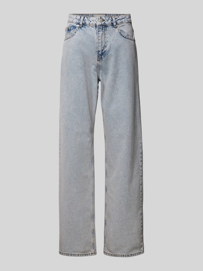Neo Noir Jeans in 5-pocketmodel, model 'Simona' Jeansblauw - 2