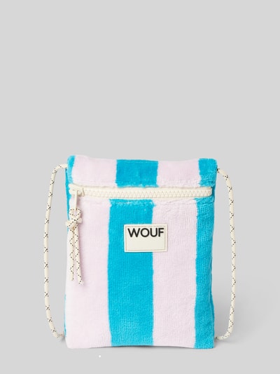 WOUF Smartphone-Tasche mit Label-Badge Modell 'Lanzarote' Petrol 1