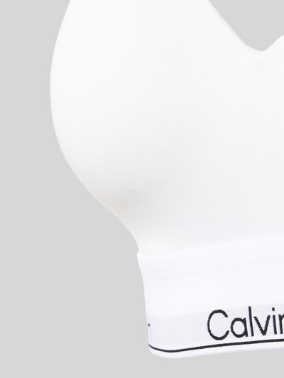 Calvin Klein Underwear Bralette met label in band Wit - 2