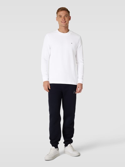 Tommy Hilfiger Sweatshirt met structuurmotief Wit - 1