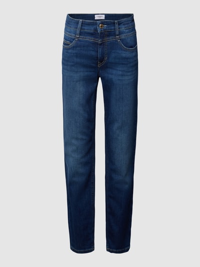 Cambio Jeans in 5-pocketmodel, model 'POSH' Blauw - 2