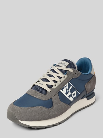 Napapijri Sneakers met labelbadge, model 'STAB' Steengrijs - 1