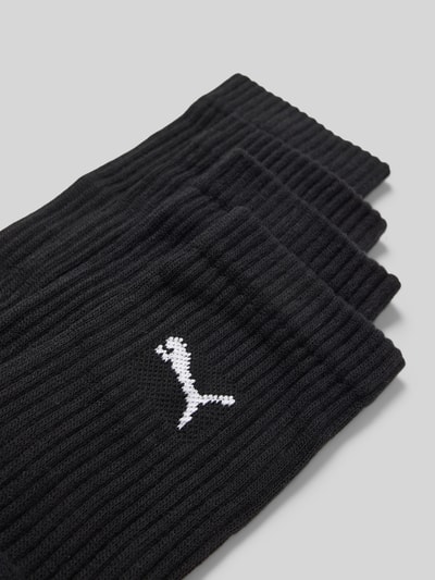 Puma Socken mit Label-Stitching  im 4er-Pack Black 2