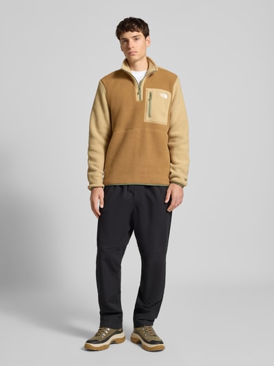 The North Face Sweatshirt met opstaande kraag Camel - 1
