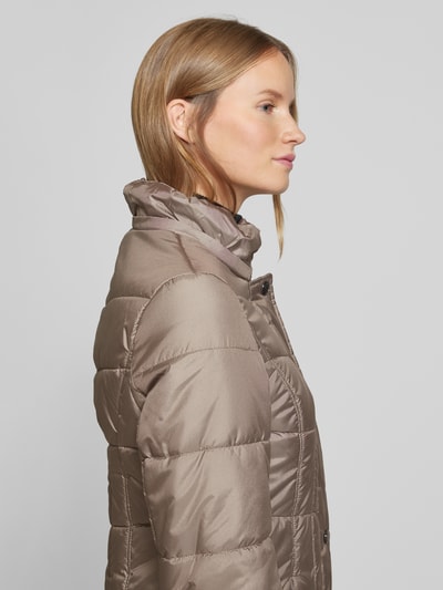 Betty Barclay Steppjacke mit Zweiwege-Reißverschluss Taupe 3