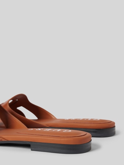 Guess Slides mit Label-Detail Modell 'CIELLA' Cognac 2