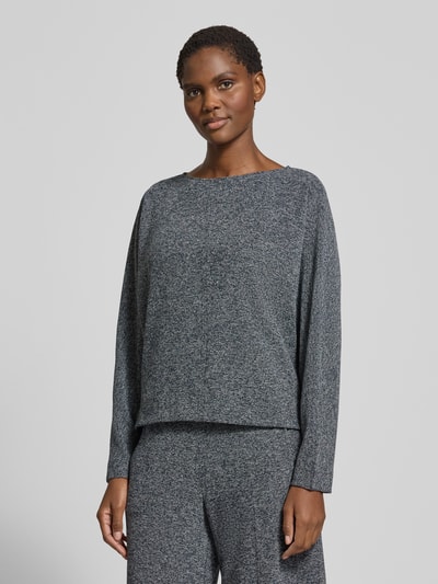 OPUS Pullover mit Rundhalsausschnitt Modell 'Gisere' Dunkelblau 4