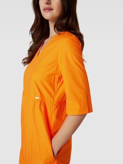 Cinque Midikleid im Stufen-Look Modell 'DAHLIE' Orange 3